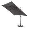 ACAZA Kantelbare Zweefparasol 250x250 Cm, Vierkant, Donker Grijs 2 ACAZA Kantelbare Zweefparasol 250x250 Cm, Vierkant, Donker Grijs -Huishoudelijke Goederen Winkel 1000047018