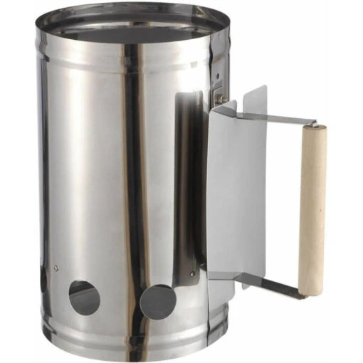 Merkloos Trendoz Brikettenstarter - RVS - 27 X 17 Cm - Bbq Starter