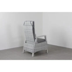 VDG Darwin Wicker Verstelbare Tuinstoel - Licht Grijs 9 VDG Darwin Wicker Verstelbare Tuinstoel - Licht Grijs -Huishoudelijke Goederen Winkel 1000048056 0103