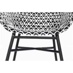 Hartman Delphine Dining Stoel White - Black -Huishoudelijke Goederen Winkel 1000048786 0102