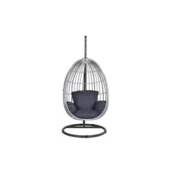 Garden Impressions Panama Swing Egg Hangstoel - Cloudy Grey -Huishoudelijke Goederen Winkel 1000050055 0103