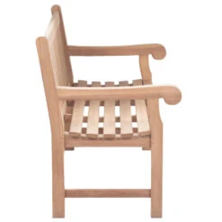 Giga Meubel Tuinbank Teakhout - 150x70x92cm - Big Classic Bank -Huishoudelijke Goederen Winkel 1000050310 0103