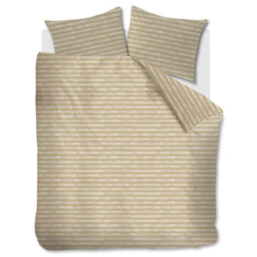 Ariadne At Home Dekbedovertrek Knit Stripes Naturel-2-persoons (200 X 200/220...