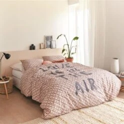 Ariadne At Home Dekbedovertrek Love Is Black/White-1-persoons (140 X 200/220 Cm) -Huishoudelijke Goederen Winkel 1000051948 0102