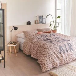 Ariadne At Home Dekbedovertrek Love Is Black/White-1-persoons (140 X 200/220 Cm) -Huishoudelijke Goederen Winkel 1000051948 0103