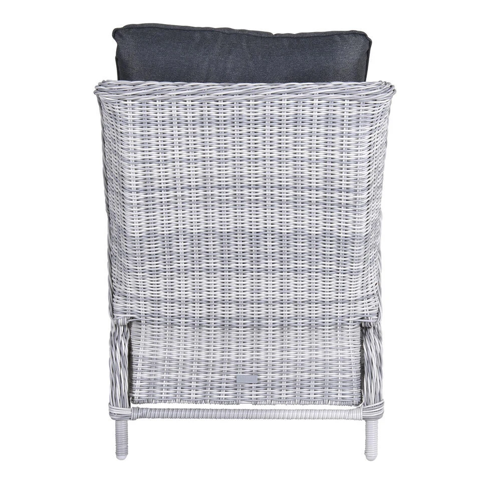 Garden Impressions Santa Rosa Tuinstoel + Voetenbank - L. Grijs 5 Garden Impressions Santa Rosa Tuinstoel + Voetenbank - L. Grijs - Afbeelding 3