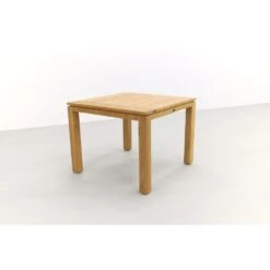 Allure Rome Teak Tuintafel 100 X 100 Cm. - Natural Brown -Huishoudelijke Goederen Winkel 1000054216 0102
