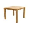Allure Rome Teak Tuintafel 100 X 100 Cm. - Natural Brown -Huishoudelijke Goederen Winkel 1000054216
