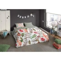 Pure Dekbedovertrek "Sierra" - Multi - (140x220 Cm) -Huishoudelijke Goederen Winkel 1000054824 0101