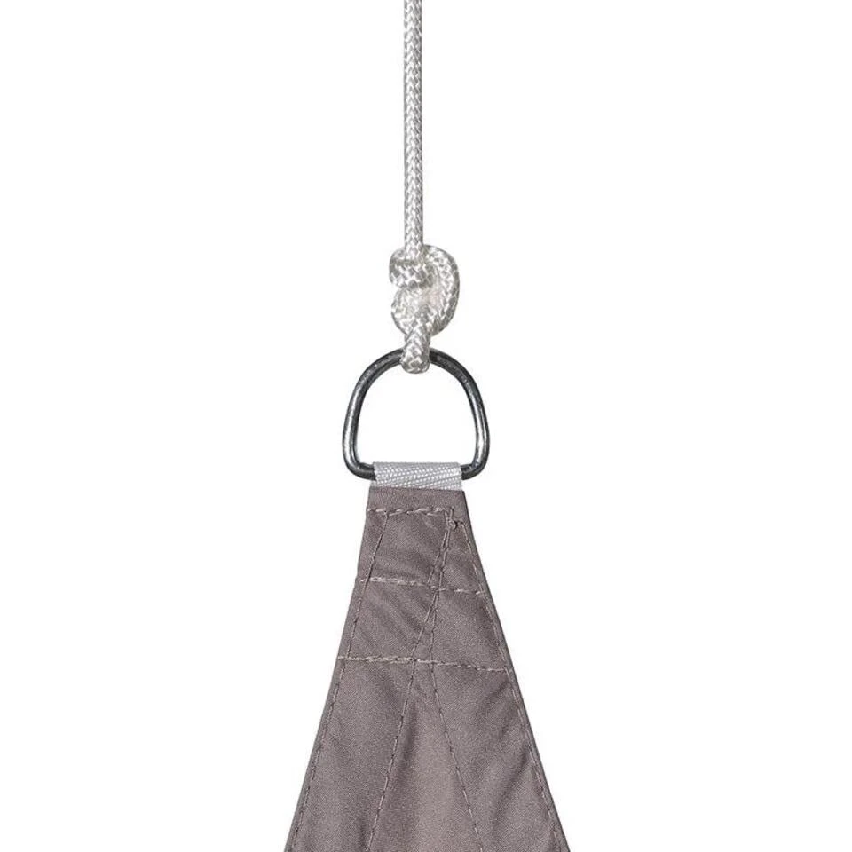 Hesperide - Driehoekig Schaduwdoek - Kunststof - Taupe 5 Hesperide - Driehoekig Schaduwdoek - Kunststof - Taupe - Afbeelding 3