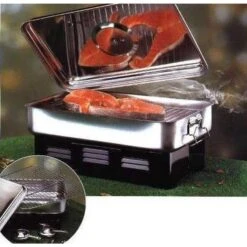 2L Tafel Rookoven Deluxe 43x27cm 7 2L Tafel Rookoven Deluxe 43x27cm -Huishoudelijke Goederen Winkel 1000055178 0102