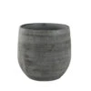 Steege Plantenpot - Design Look - Grijs - 18 X 16 Cm -Huishoudelijke Goederen Winkel 1000056686