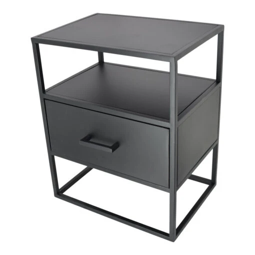 LOFT42 Lux Industrieel Nachtkastje Met Lade 55x45x33