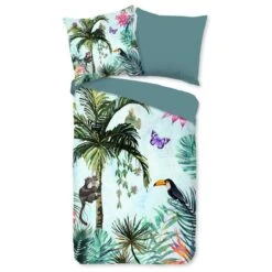 Pure Dekbedovertrek "Ava" - Mint - (200x220 Cm) -Huishoudelijke Goederen Winkel 1000060495 0102