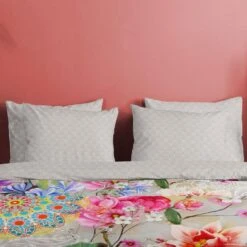 HIP Dekbedovertrek "Bindi" - Multi - (200x220 Cm) 8 HIP Dekbedovertrek "Bindi" - Multi - (200x220 Cm) -Huishoudelijke Goederen Winkel 1000061617 0102