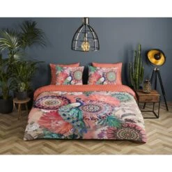 HIP Dekbedovertrek "Lynouk" - Multi - (200x220 Cm) -Huishoudelijke Goederen Winkel 1000061708 0101