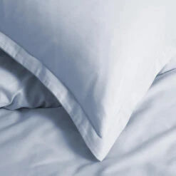 Cinderella Sundays - Dekbedovertrek - Satijn - 140x200/220 Cm - Soft Blue 8 Cinderella Sundays - Dekbedovertrek - Satijn - 140x200/220 Cm - Soft Blue -Huishoudelijke Goederen Winkel 1000063535 0102