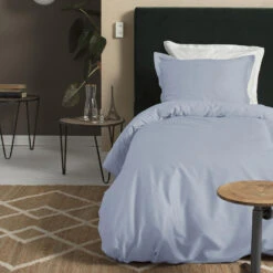 Cinderella Sundays - Dekbedovertrek - Satijn - 140x200/220 Cm - Soft Blue 9 Cinderella Sundays - Dekbedovertrek - Satijn - 140x200/220 Cm - Soft Blue -Huishoudelijke Goederen Winkel 1000063535 0103