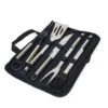 Krumble BBQ Set 5-delig In Opbergtas RVS -Huishoudelijke Goederen Winkel 1000071613