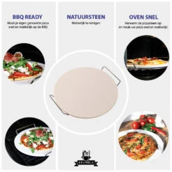 Krumble Pizzasteen - 33 Cm -Huishoudelijke Goederen Winkel 1000071621 0102