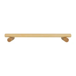 QUVIO Houten Kledingrek Stang - Hout - 45 Cm - Bruin -Huishoudelijke Goederen Winkel 1000071764 0102