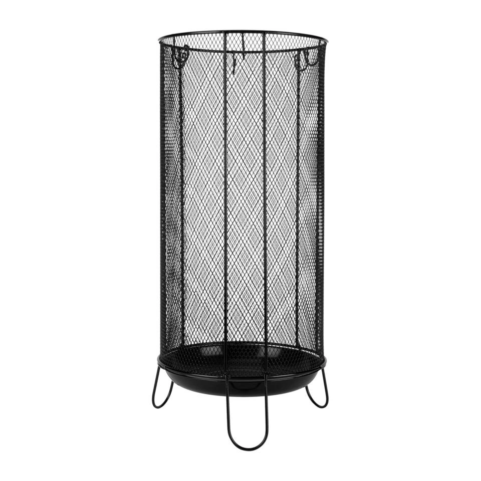 QUVIO Paraplubak Mesh - Metaal - Zwart 3 QUVIO Paraplubak Mesh - Metaal - Zwart