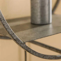 Industrieel Wandschap Dirk Rond 30 Cm 1-lichts 15x30x30 Cm Metaal -Huishoudelijke Goederen Winkel 1000072624 0102