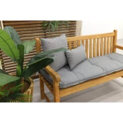 VDG Teak Houten Tuinbank Bison - 150 Cm -Huishoudelijke Goederen Winkel 1000072939 0103