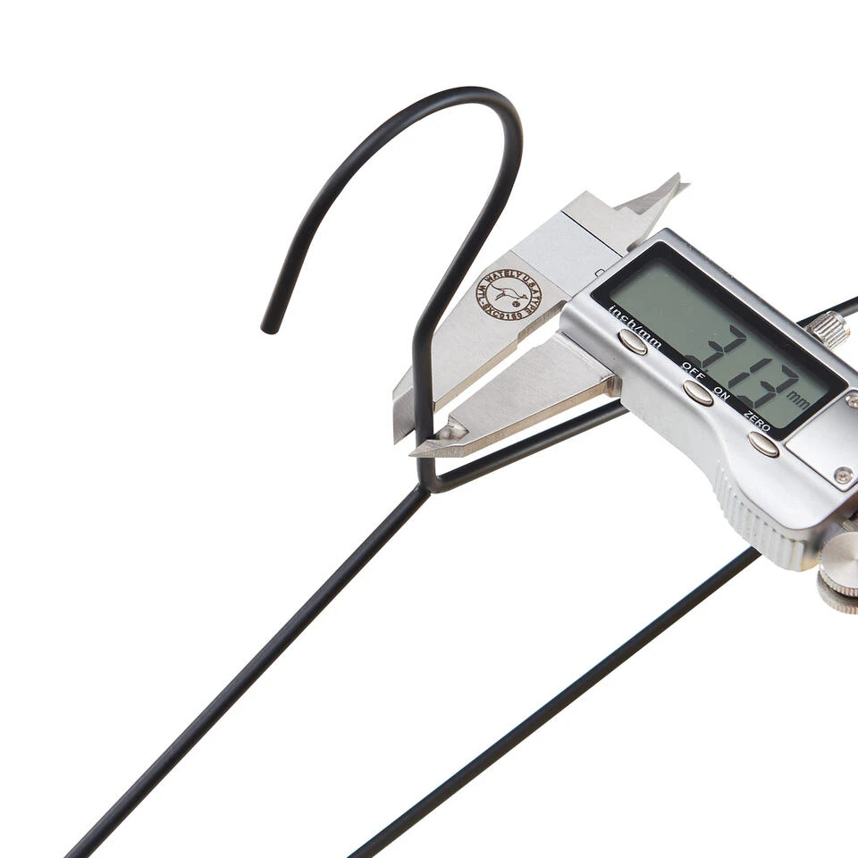 ACAZA Set Van 20 Premium Kledinghangers - Metaal - Zwart 5 ACAZA Set Van 20 Premium Kledinghangers - Metaal - Zwart - Afbeelding 3