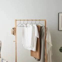 ACAZA Set Van 20 Premium Kledinghangers - Metaal - Zwart 9 ACAZA Set Van 20 Premium Kledinghangers - Metaal - Zwart -Huishoudelijke Goederen Winkel 1000073993 0103