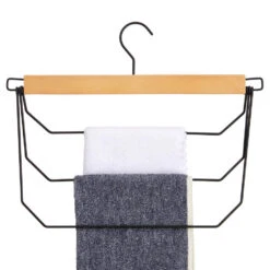 ACAZA Broekhangers - Set Van 3 Kleerhangers Met 3 Houders 8 ACAZA Broekhangers - Set Van 3 Kleerhangers Met 3 Houders -Huishoudelijke Goederen Winkel 1000074003 0102