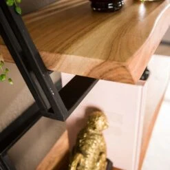 Leona Wandschap Acaciahout - Hout - Bruin -Huishoudelijke Goederen Winkel 1000076615 0103