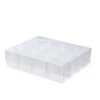 Whitefurze Allstore Organiser - Voor Opslagbox - 24L En 36L - 37 X 31 X 9 Cm