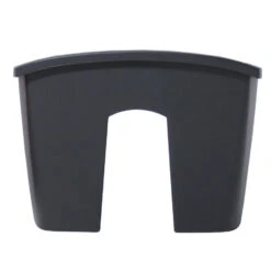 Prosperplast Plantenbak - Railing - Kunststof - 24 Cm - Antraciet