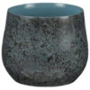 Mica Decorations Plantenpot/bloempot - Terracotta - Blauw Shadow - D16 X H13 Cm 1 Mica Decorations Plantenpot/bloempot - Terracotta - Blauw Shadow - D16 X H13 Cm -Huishoudelijke Goederen Winkel 1000077585
