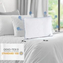 Klassiek Purity 95 °C Kussen - 50x70 Cm 8 Klassiek Purity 95 °C Kussen - 50x70 Cm -Huishoudelijke Goederen Winkel 1000080655 0102