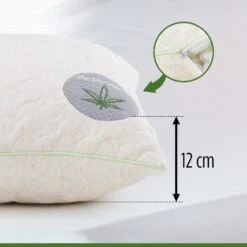 Hennep Active Air Kussen - 50x70 Cm 8 Hennep Active Air Kussen - 50x70 Cm -Huishoudelijke Goederen Winkel 1000080662 0102