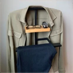 MISOU Dressboy Kledingstandaard Kledinghouder Zwart 114 Cm Bamboe En Metaal 9 MISOU Dressboy Kledingstandaard Kledinghouder Zwart 114 Cm Bamboe En Metaal -Huishoudelijke Goederen Winkel 1000085652 0111