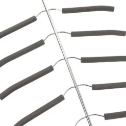 Orange85 Kledinghanger Voor 6 Shirts Zilverkleurig 56x36x1.5 Cm Metaal -Huishoudelijke Goederen Winkel 1000085661 0111