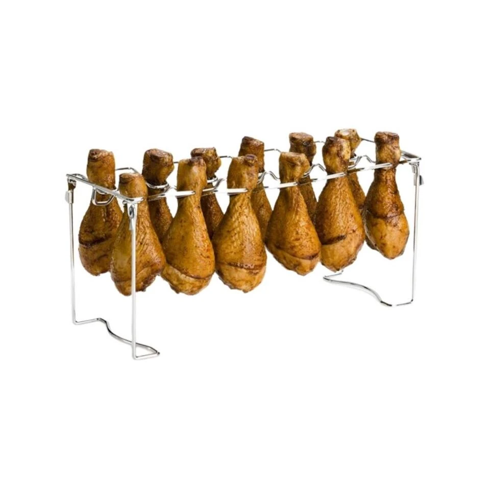 Orange85 Kippenvleugelhouder Bbq Accesoires Bierkip RVS Voor 12 Bouten 4 Orange85 Kippenvleugelhouder Bbq Accesoires Bierkip RVS Voor 12 Bouten - Afbeelding 2