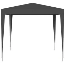 VidaXL Partytent Professioneel 90 G/m² 2,5x2,5 M Antraciet -Huishoudelijke Goederen Winkel 1000087152 0102