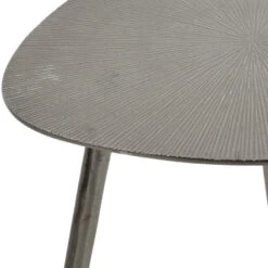 Shine Bijzettafel Brush - Aluminium - Grijs 8 Shine Bijzettafel Brush - Aluminium - Grijs -Huishoudelijke Goederen Winkel 1000088275 0102