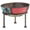 VidaXL Vuurplaats Ø40 Cm Ijzer Meerkleurig 2 VidaXL Vuurplaats Ø40 Cm Ijzer Meerkleurig -Huishoudelijke Goederen Winkel 1000088314