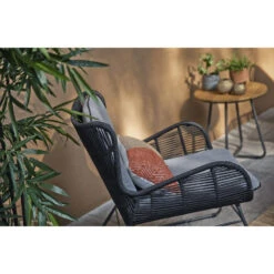 Exotan Loungestoel Outdoor Grace - Touw - Antraciet - Set Van 2 -Huishoudelijke Goederen Winkel 1000089221 0102
