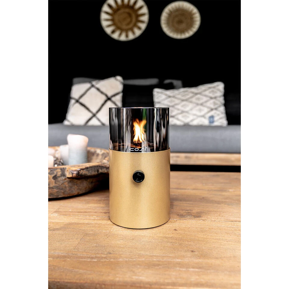 Cosi Fires - Cosiscoop Original Gaslantaarn - Goud 4 Cosi Fires - Cosiscoop Original Gaslantaarn - Goud - Afbeelding 2
