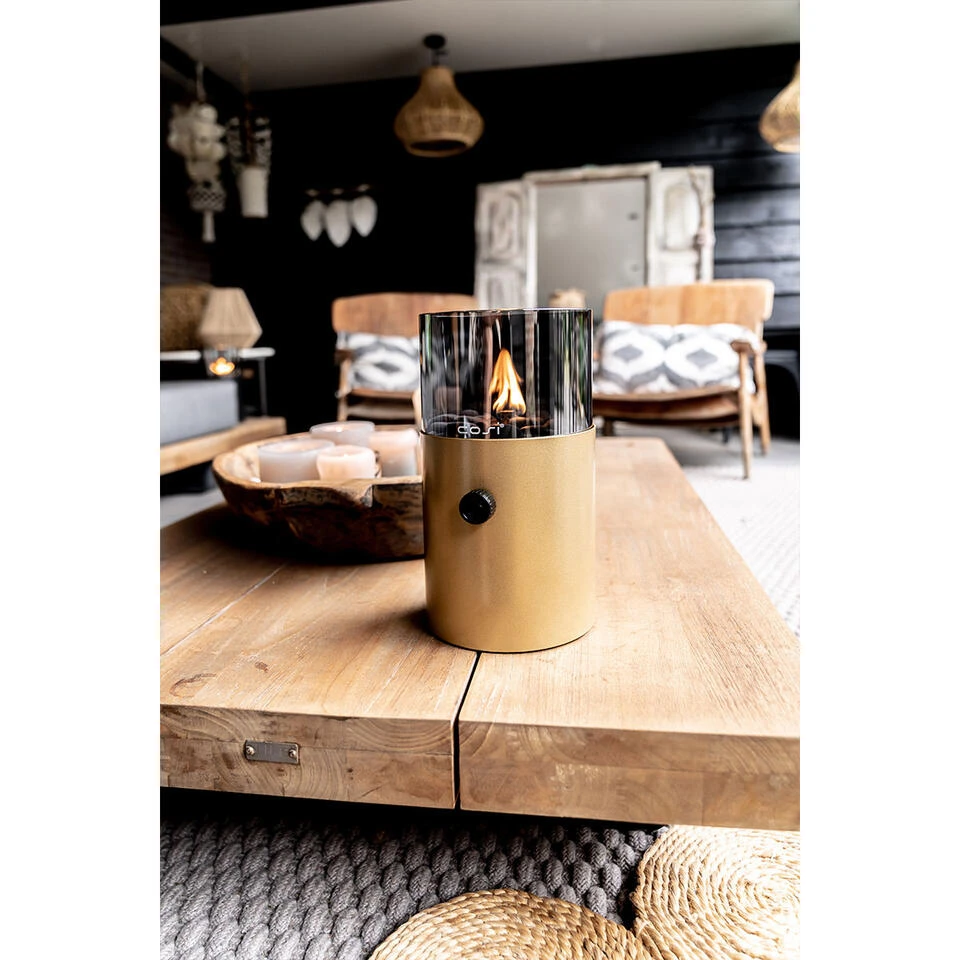 Cosi Fires - Cosiscoop Original Gaslantaarn - Goud 5 Cosi Fires - Cosiscoop Original Gaslantaarn - Goud - Afbeelding 3