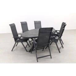 Hartman Milaan/Silva 240x115 Cm. Ovale Tuinset - 7-delig 9 Hartman Milaan/Silva 240x115 Cm. Ovale Tuinset - 7-delig -Huishoudelijke Goederen Winkel 1000092681 0103