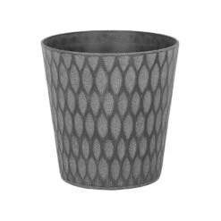 Beliani Plantenbak Voor Buiten LAVRIO - Grijs Klei-vezelmengsel -Huishoudelijke Goederen Winkel 1000094072 0103
