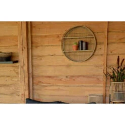 Wandrek Aiko Naturel - Bamboe - Bruin -Huishoudelijke Goederen Winkel 1000094383 0104