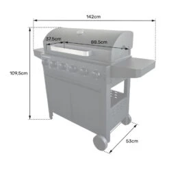Happy Garden Grills IZALCO - Zwart - Staal 9 Happy Garden Grills IZALCO - Zwart - Staal -Huishoudelijke Goederen Winkel 1000097075 0104